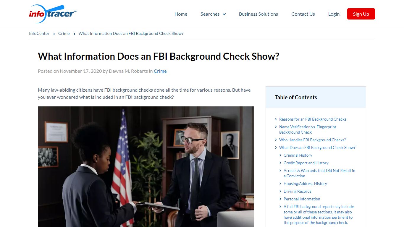 FBI Background Check: What is it And How Do They Check? - InfoTracer
